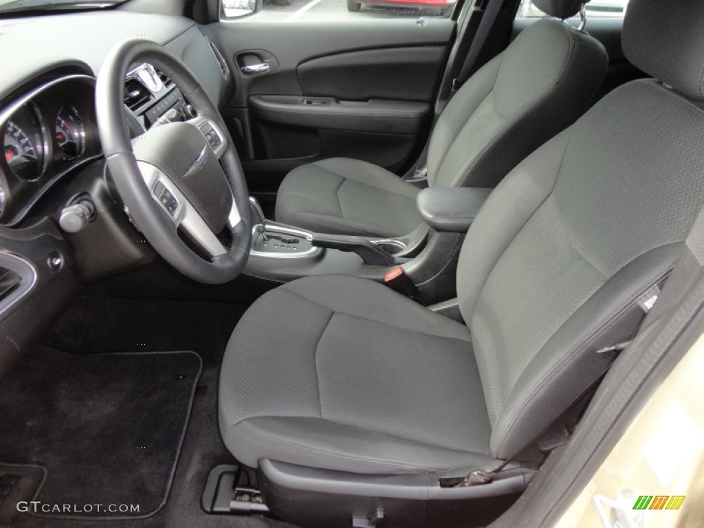 Black Interior 2011 Chrysler 200 Touring Photo #69261036