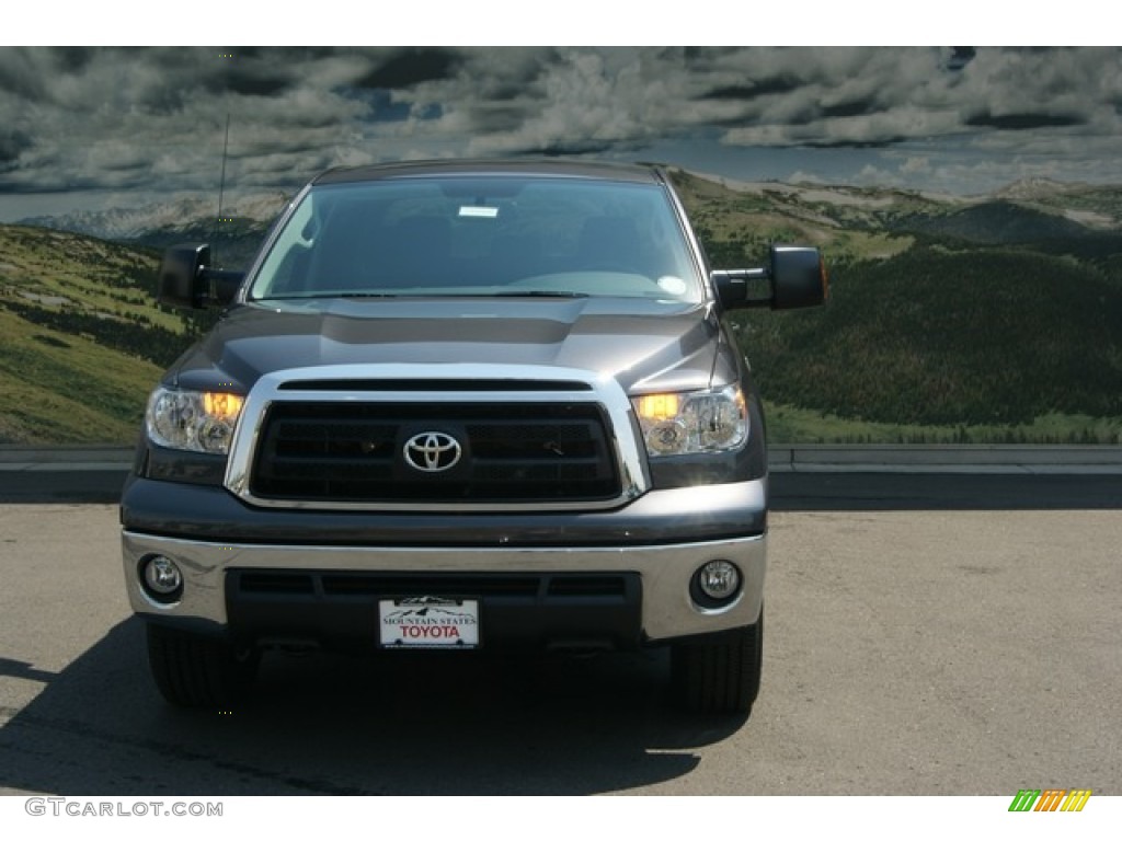 2012 Tundra CrewMax 4x4 - Magnetic Gray Metallic / Black photo #4