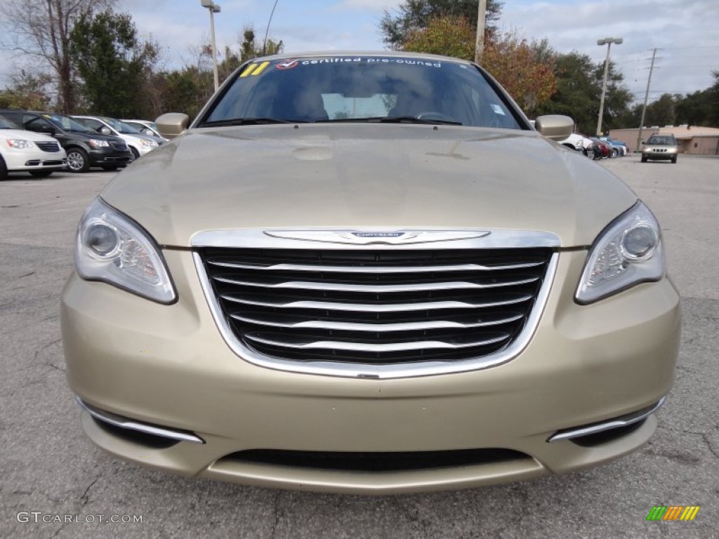 White Gold 2011 Chrysler 200 Touring Exterior Photo #69261108
