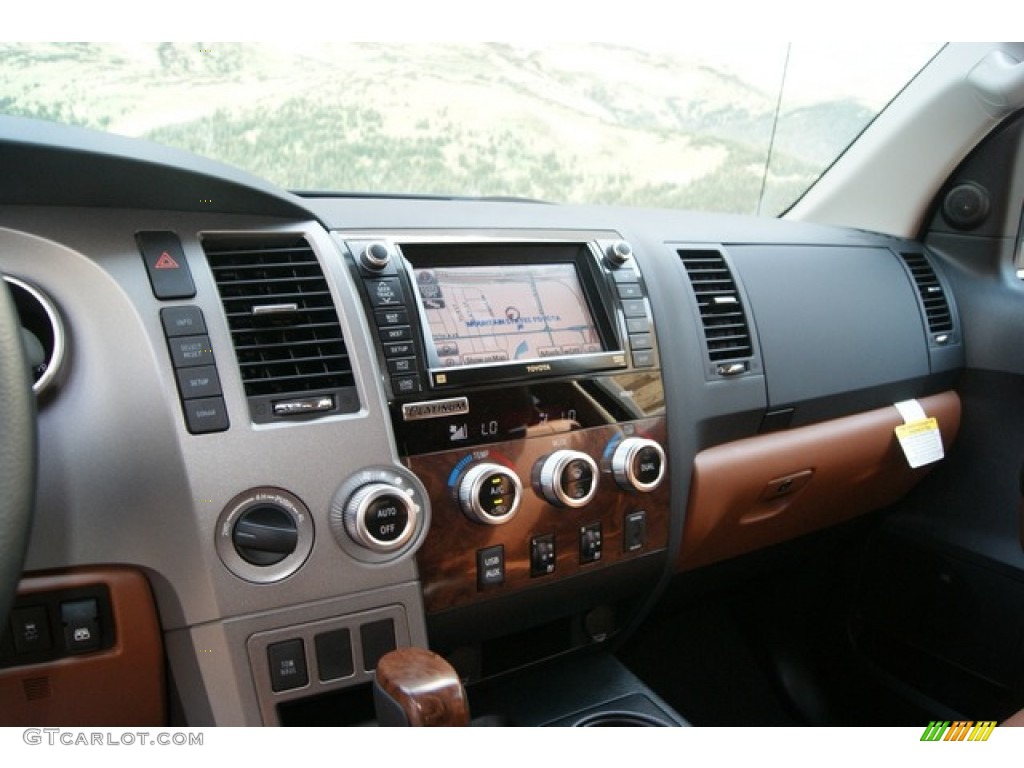 2012 Tundra Platinum CrewMax 4x4 - Magnetic Gray Metallic / Sand Beige photo #7