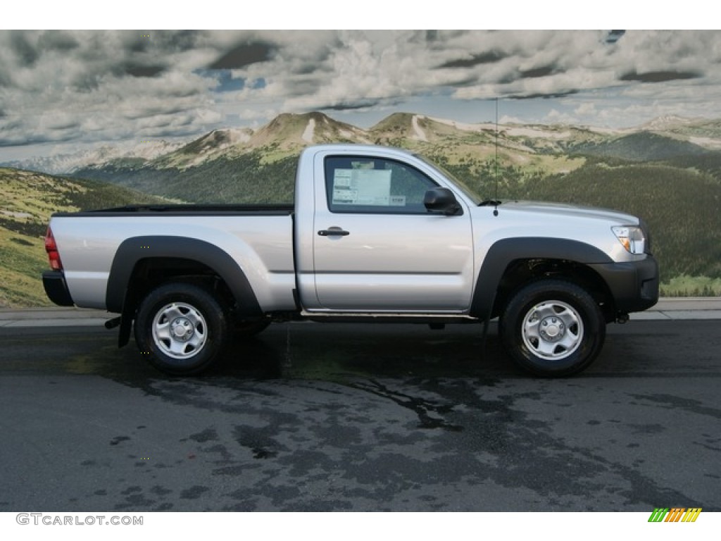 Silver Streak Mica 2012 Toyota Tacoma Regular Cab 4x4 Exterior Photo #69261276