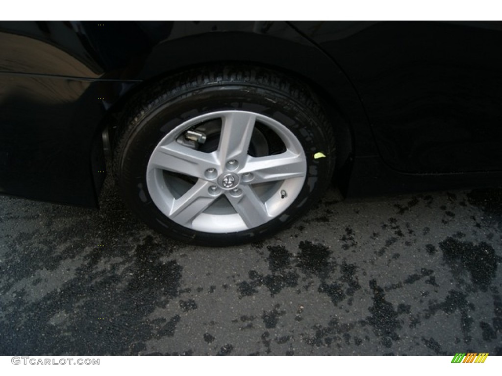 2012 Camry SE - Attitude Black Metallic / Black photo #9