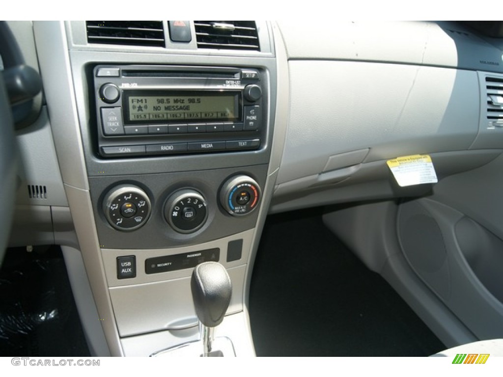 2012 Corolla LE - Nautical Blue Metallic / Ash photo #6