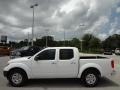 2011 Avalanche White Nissan Frontier S Crew Cab  photo #2