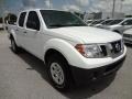 2011 Avalanche White Nissan Frontier S Crew Cab  photo #10