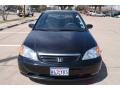 2001 Nighthawk Black Pearl Honda Civic LX Sedan  photo #2