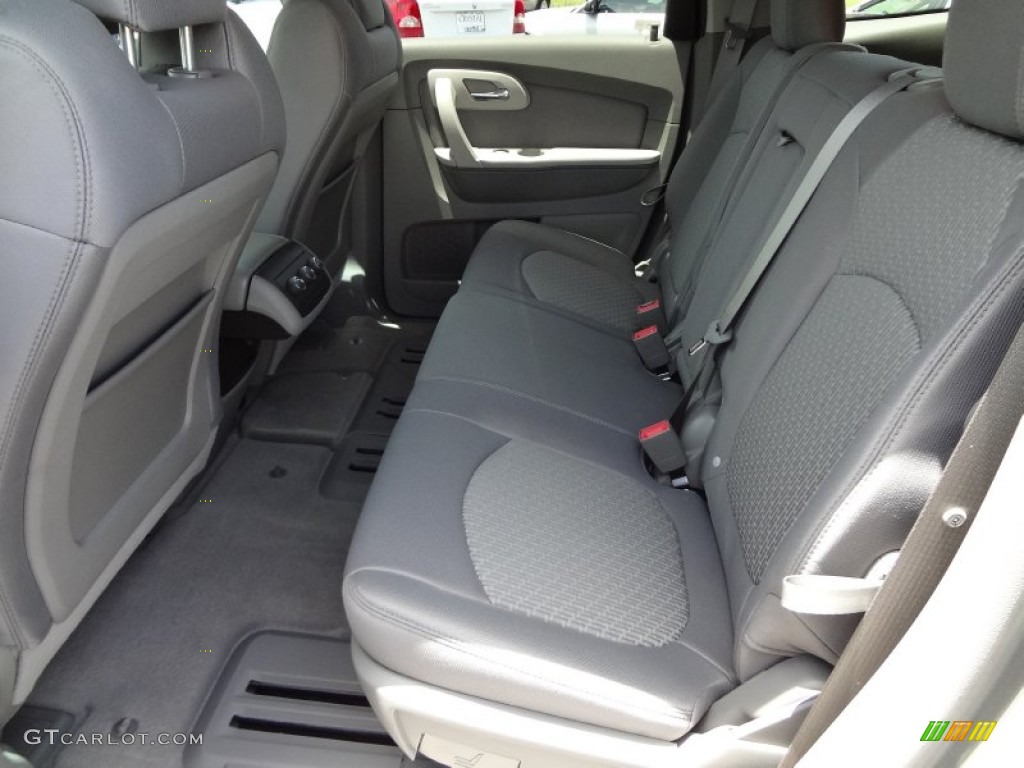 2010 Traverse LS - Silver Ice Metallic / Dark Gray/Light Gray photo #5