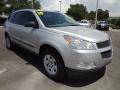 2010 Silver Ice Metallic Chevrolet Traverse LS  photo #12