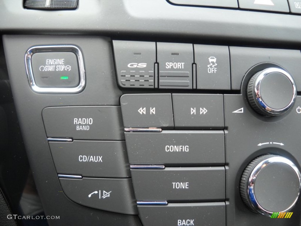 2012 Buick Regal GS Controls Photo #69263787