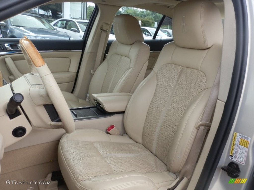 Light Camel Interior 2009 Lincoln MKS AWD Sedan Photo #69264420