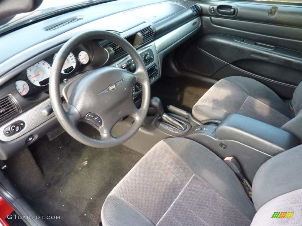 2005 Sebring GTC Convertible - Deep Red Pearl / Dark Slate Gray photo #11