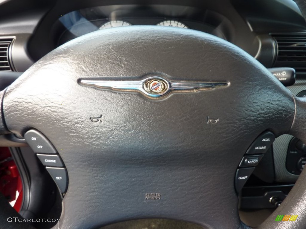 2005 Sebring GTC Convertible - Deep Red Pearl / Dark Slate Gray photo #23