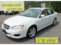 Satin White Pearl - Legacy 2.5i Sedan Photo No. 1