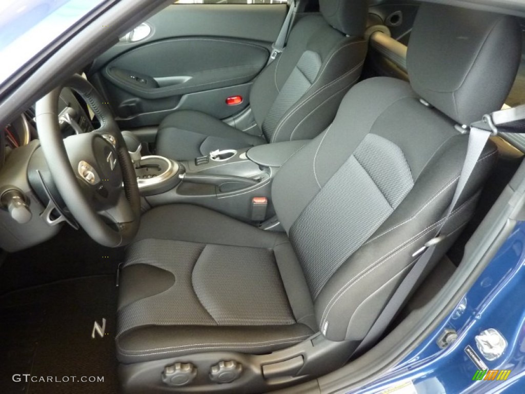 Black Interior 2013 Nissan 370Z Sport Coupe Photo #69265425