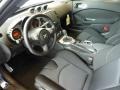 2013 Nissan 370Z Black Interior Prime Interior Photo