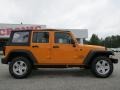 Dozer Yellow - Wrangler Unlimited Sport S 4x4 Photo No. 8