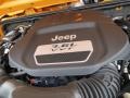 2012 Dozer Yellow Jeep Wrangler Unlimited Sport S 4x4  photo #11