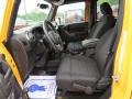 2012 Dozer Yellow Jeep Wrangler Unlimited Sport S 4x4  photo #12