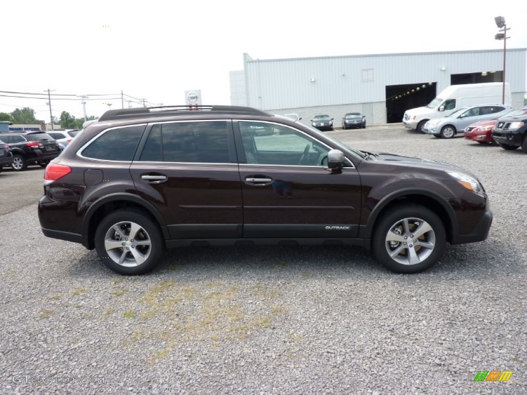 2013 Outback 3.6R Limited - Brilliant Brown Pearl / Saddle Brown photo #8