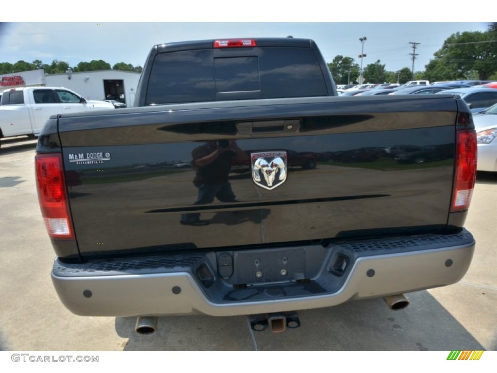 2009 Ram 1500 TRX4 Crew Cab 4x4 - Brilliant Black Crystal Pearl / Dark Slate/Medium Graystone photo #4