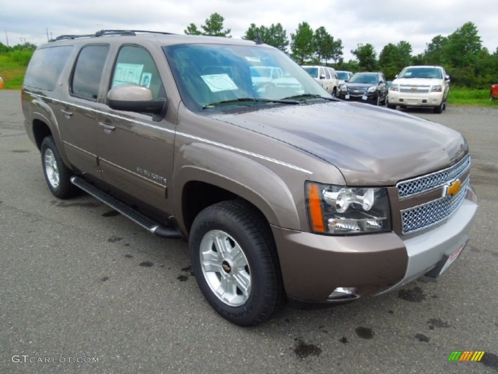 Mocha Steel Metallic 2013 Chevrolet Suburban LT 4x4 Exterior Photo #69269007