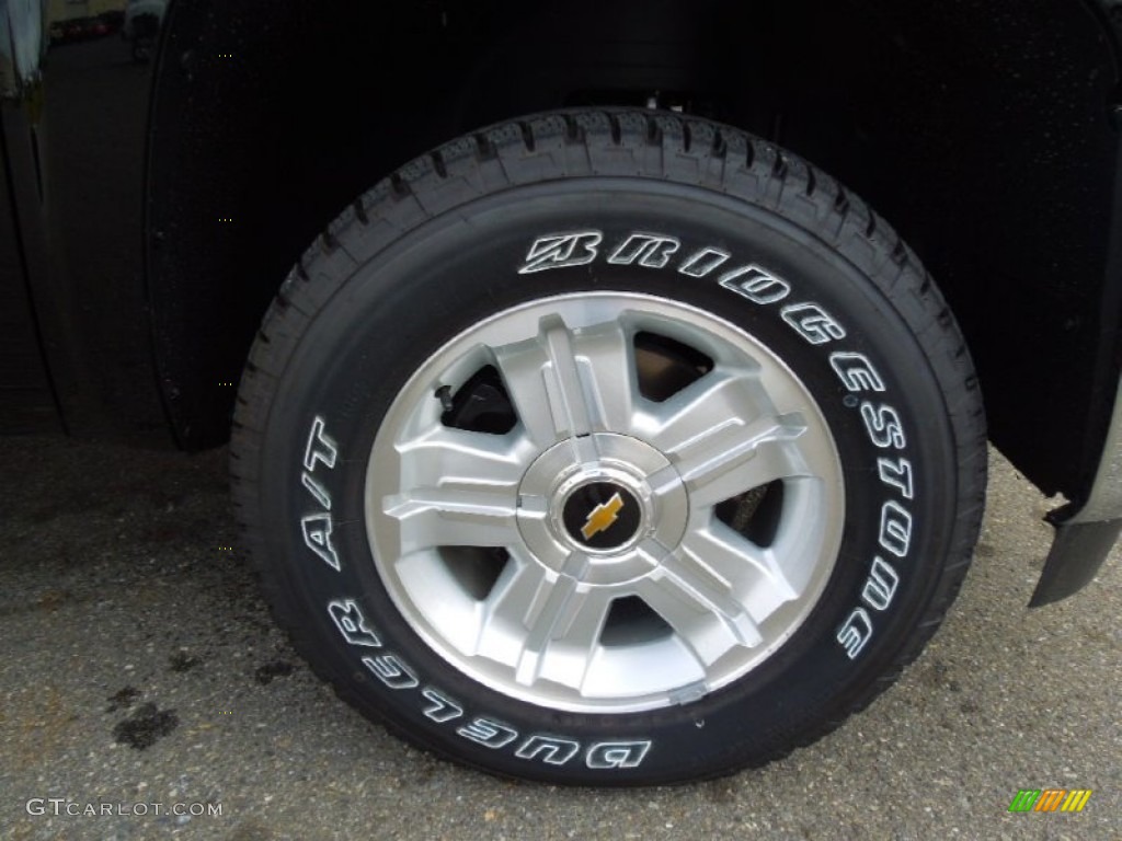 2013 Silverado 1500 LT Crew Cab 4x4 - Black / Ebony photo #23