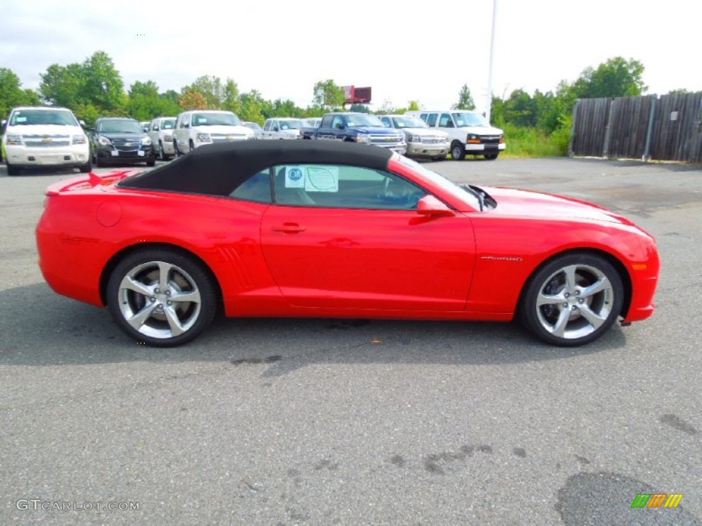 Victory Red 2013 Chevrolet Camaro SS/RS Convertible Exterior Photo #69269313