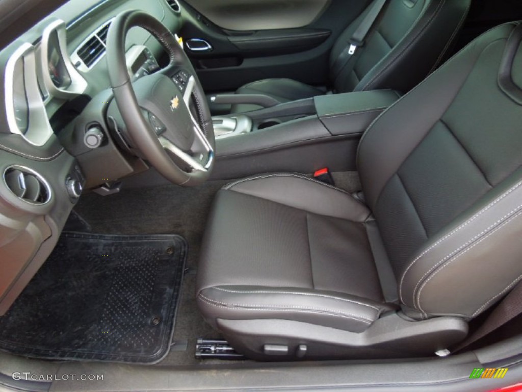 Black Interior 2013 Chevrolet Camaro SS/RS Convertible Photo #69269337