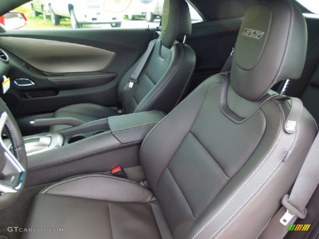 Black Interior 2013 Chevrolet Camaro SS/RS Convertible Photo #69269346