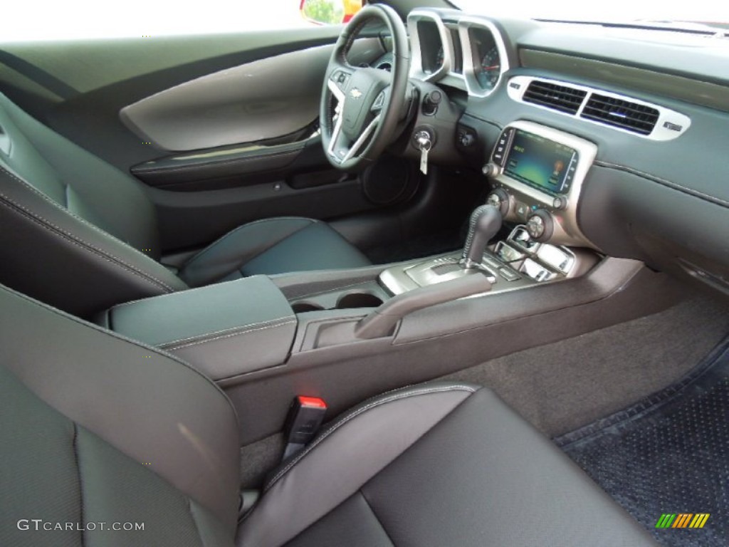 Black Interior 2013 Chevrolet Camaro SS/RS Convertible Photo #69269418