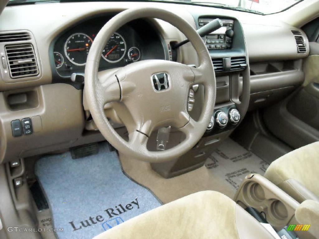 2003 CR-V EX 4WD - Mojave Mist Metallic / Saddle photo #14