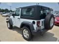 2012 Bright White Jeep Wrangler Sport 4x4  photo #3