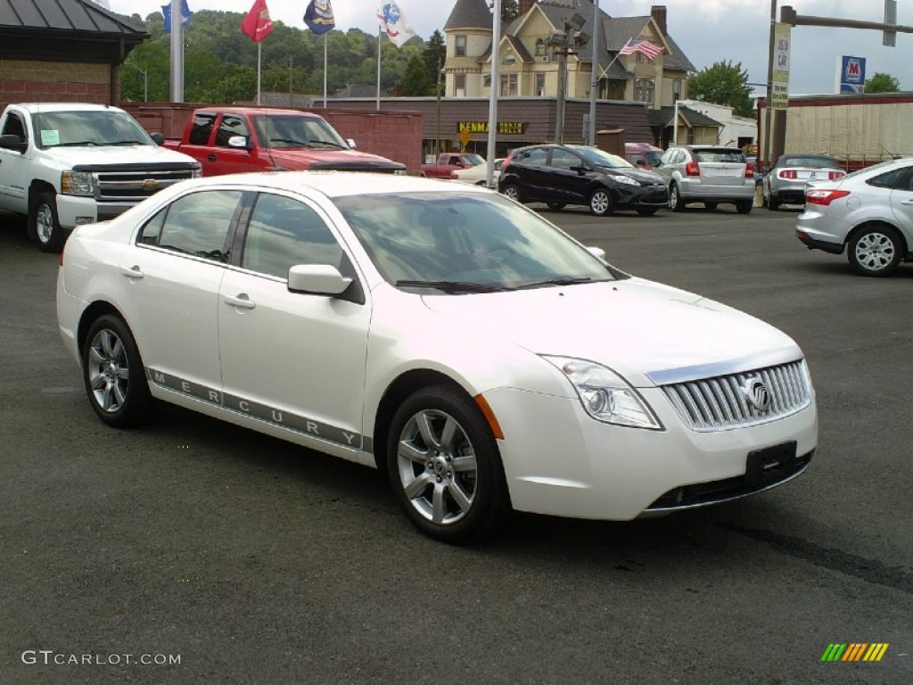 White Platinum Metallic Tri-Coat 2010 Mercury Milan I4 Premier Exterior Photo #69270312