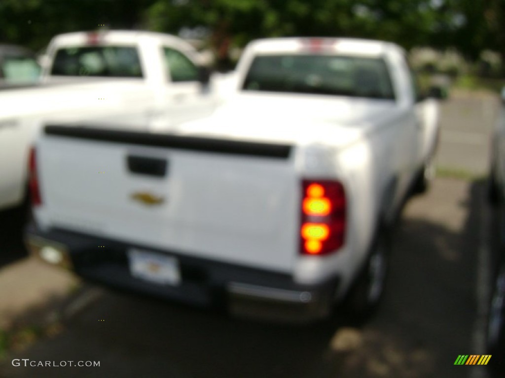 2012 Silverado 1500 Work Truck Regular Cab - Summit White / Dark Titanium photo #4