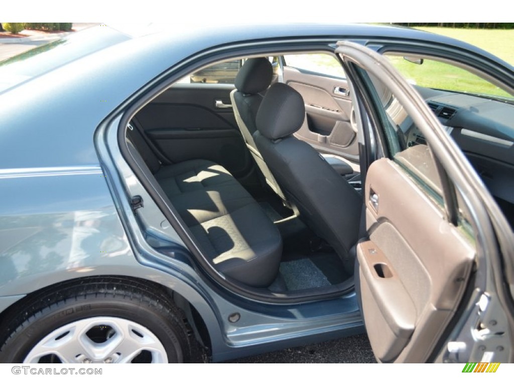 2011 Fusion SE V6 - Steel Blue Metallic / Charcoal Black photo #30