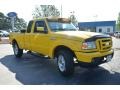 2006 Screaming Yellow Ford Ranger Sport SuperCab  photo #3