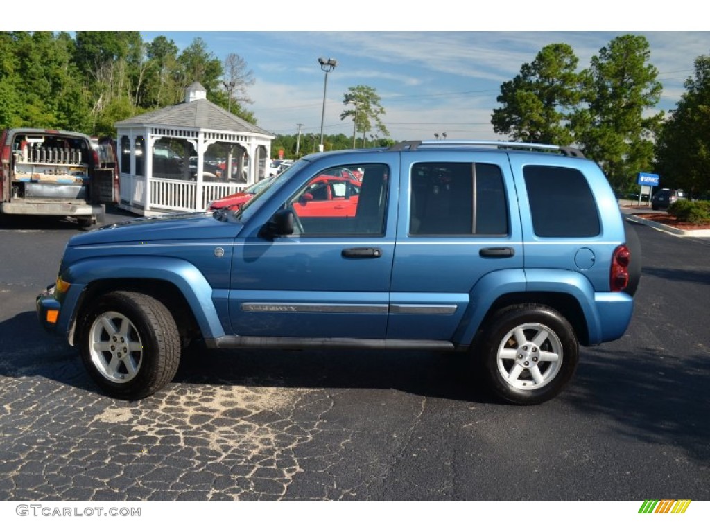 Atlantic Blue Pearl 2006 Jeep Liberty Limited 4x4 Exterior Photo #69273927