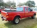 2001 Bright Red Ford Ranger Edge SuperCab  photo #2