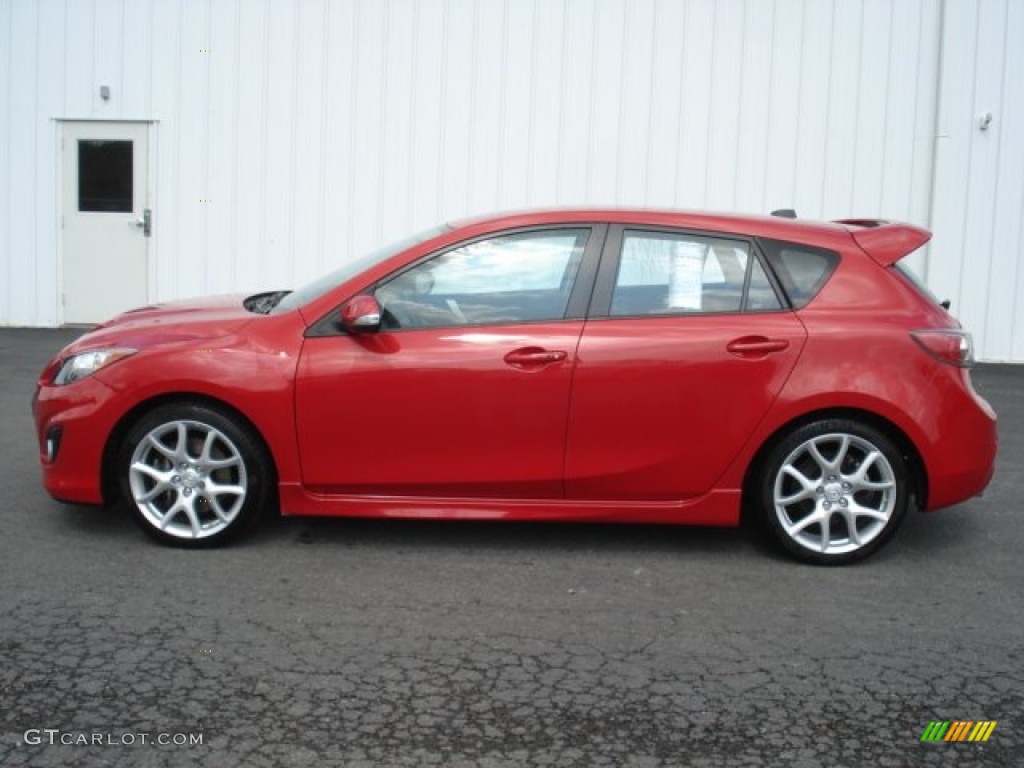 Velocity Red Mica 2010 Mazda MAZDA3 MAZDASPEED3 Sport 5 Door Exterior Photo #69275403