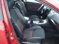 Black/Red Front Seat Photo for 2010 Mazda MAZDA3 #69275535