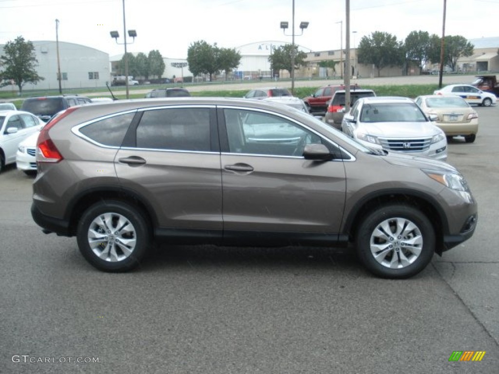 2012 CR-V EX 4WD - Urban Titanium Metallic / Black photo #4
