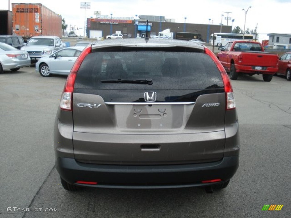 2012 CR-V EX 4WD - Urban Titanium Metallic / Black photo #6