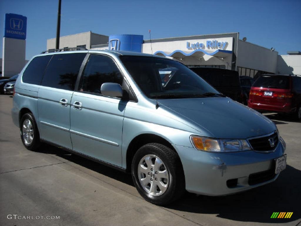 Havasu blue metallic 2004 honda odyssey
