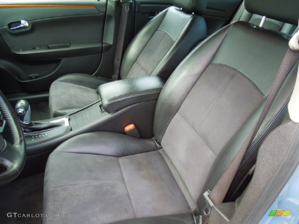 Ebony Interior 2009 Chevrolet Malibu LT Sedan Photo #69278736