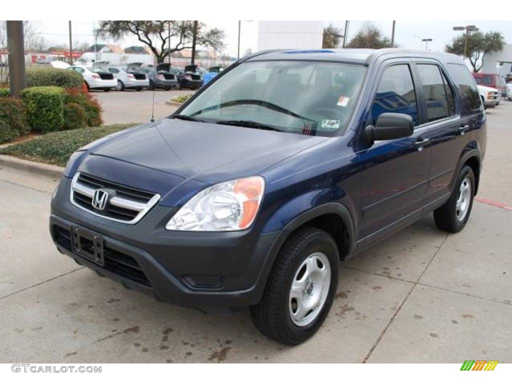 2004 CR-V LX - Eternal Blue Pearl / Black photo #3
