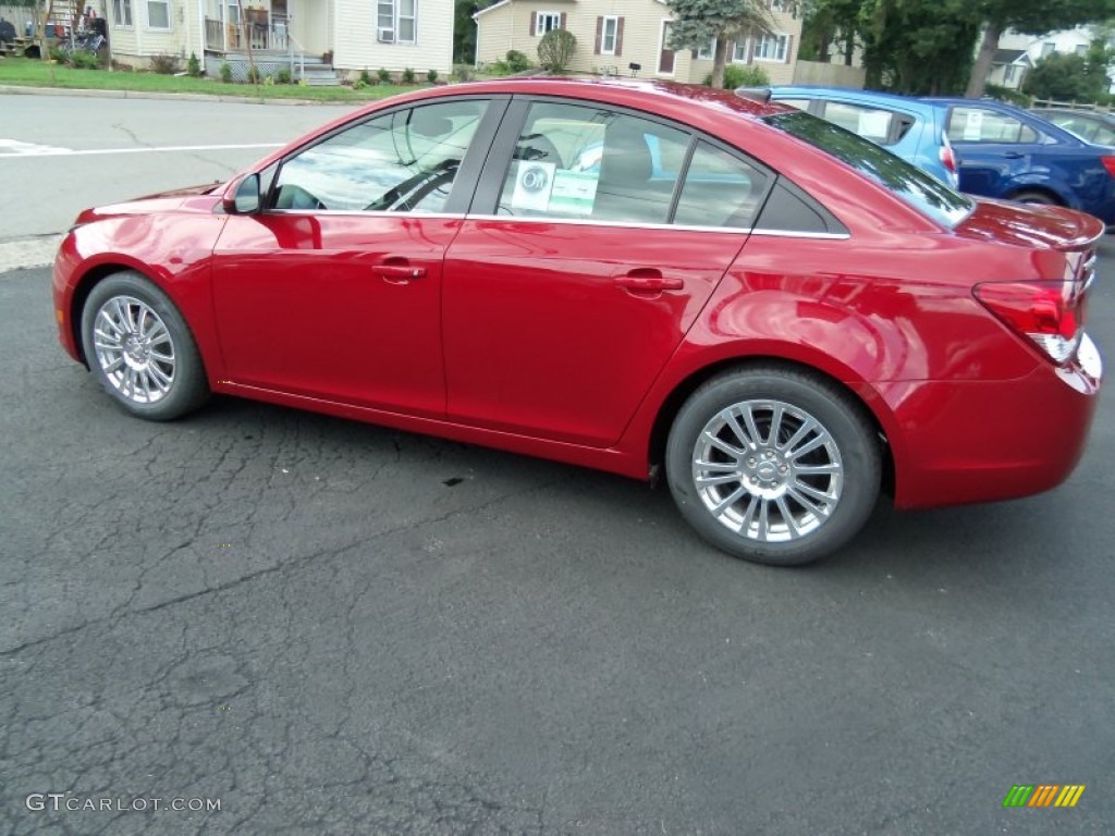 Crystal Red Metallic 2012 Chevrolet Cruze Eco Exterior Photo #69279834