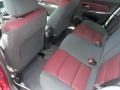 Jet Black/Sport Red Rear Seat Photo for 2012 Chevrolet Cruze #69279921