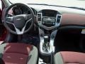 Jet Black/Sport Red 2012 Chevrolet Cruze Eco Dashboard