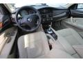 2009 BMW 5 Series Cream Beige Interior Prime Interior Photo