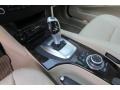 2009 BMW 5 Series Cream Beige Interior Transmission Photo
